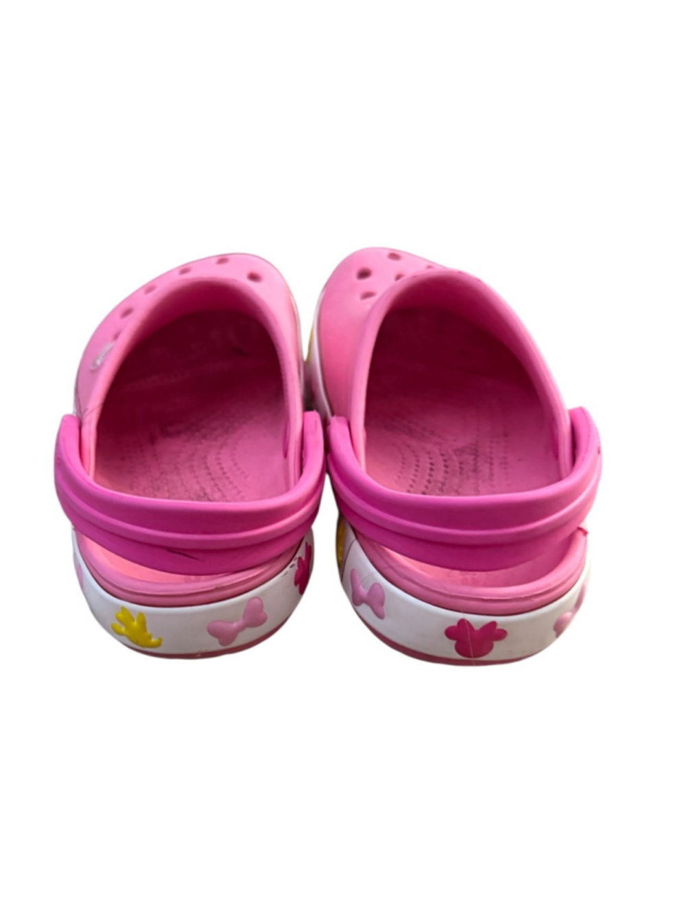 Crocs Kids Minnie Mouse Disney Pink Light-Up Clogs C10 - Picture 5 of 7